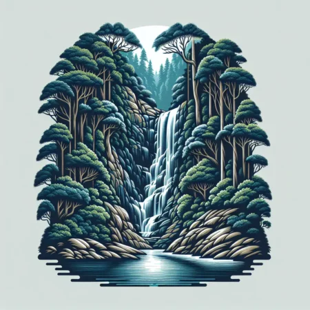 Berburu Air Terjun Tersembunyi di Tengah Hutan