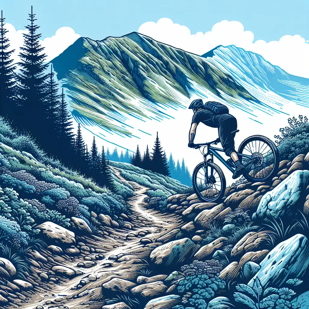 Menaklukkan Rute Berbatu dengan Sepeda Gunung